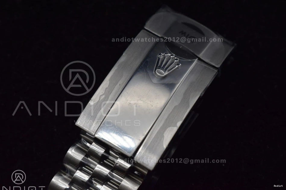 DIWF Best Steel 904L 126334 Dial DateJust on Jubilee 41 1:1 Black SA3235 Bracelet Stick Edition 0226